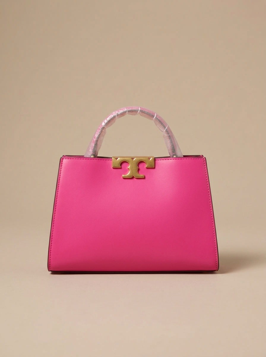 Hot Pink Structured Top Handle