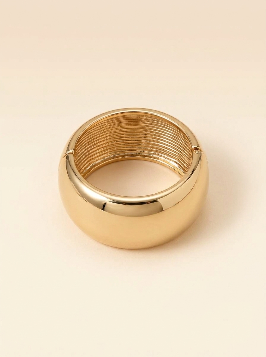 Elegant 18k Gold Plated Hoops