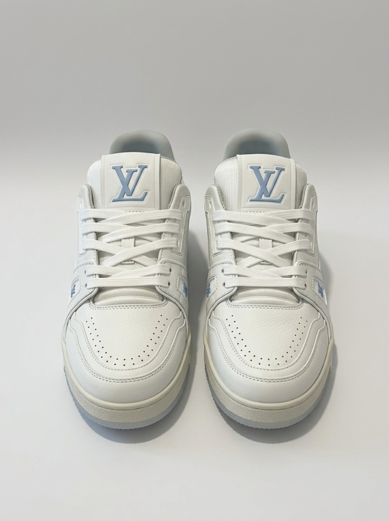 LV Trainer Sneaker White