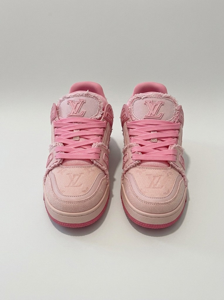 LV Trainer Sneaker Pink