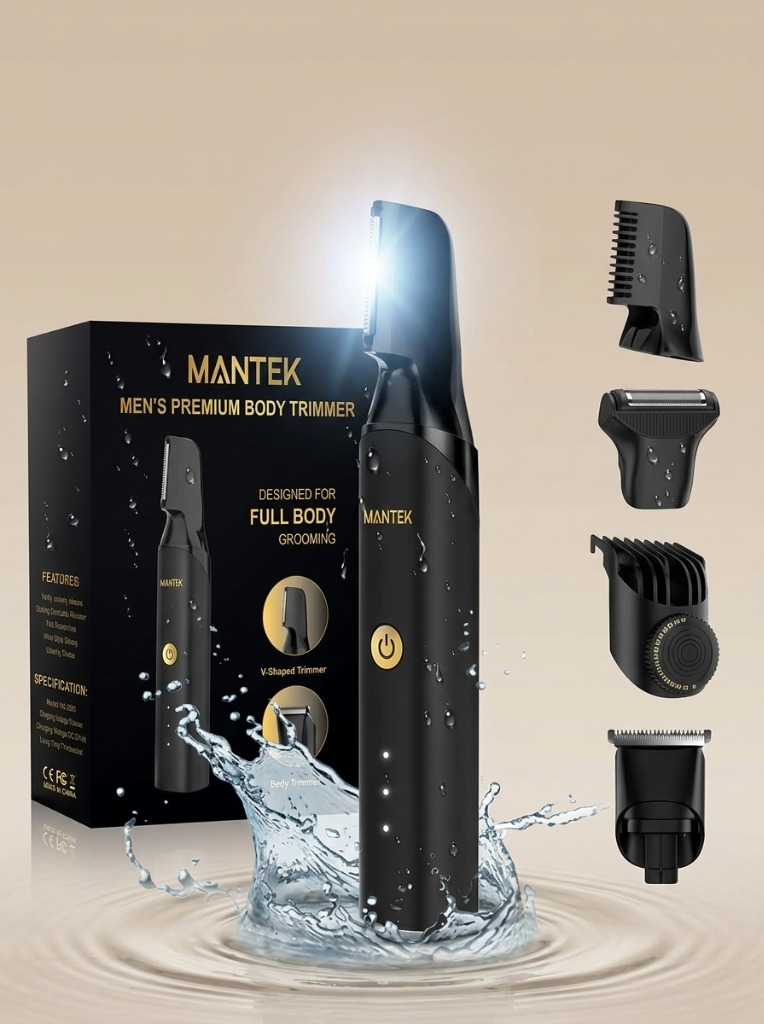 MANTEK Men's Premium Body Trimmer